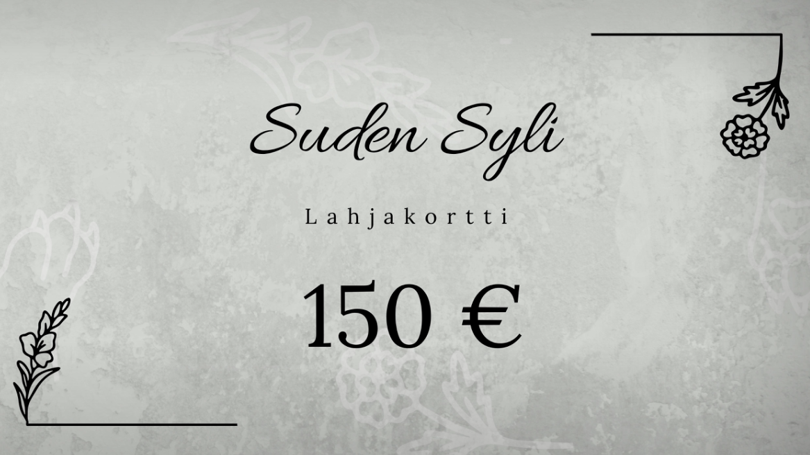 Lahjakortti 150 €