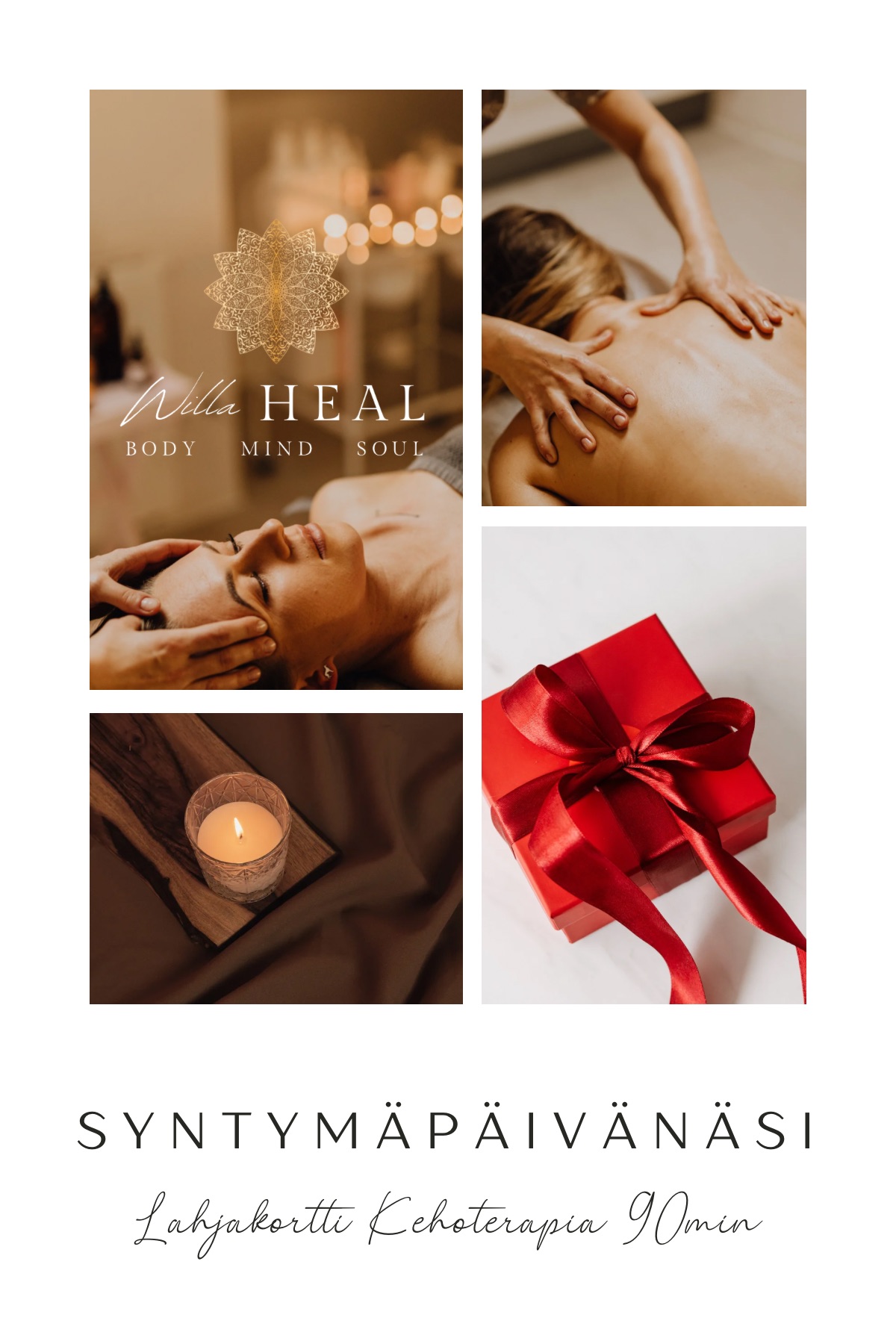 Lahjakortti syntymäpäivä 90min
