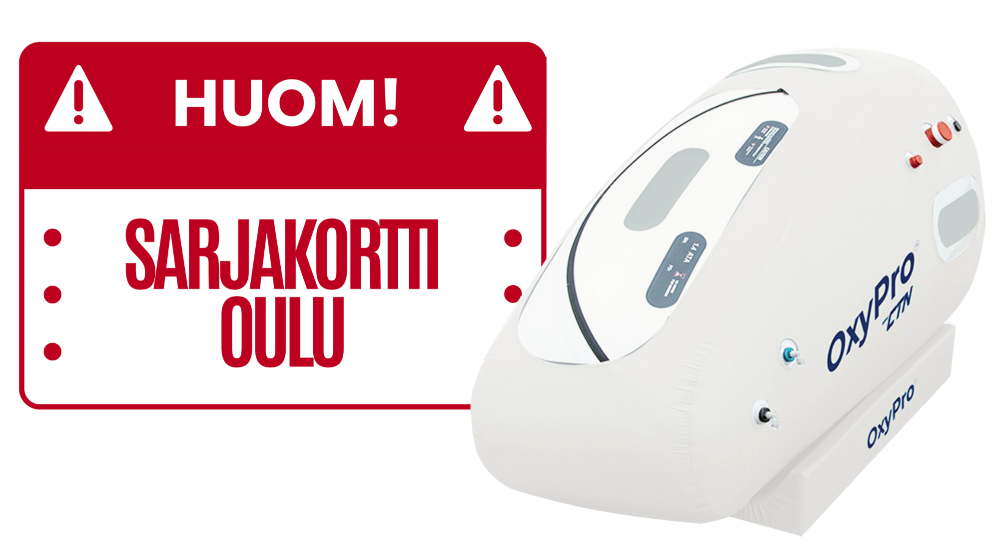 OULU - Ylipainehappihoito 10 x 120 min