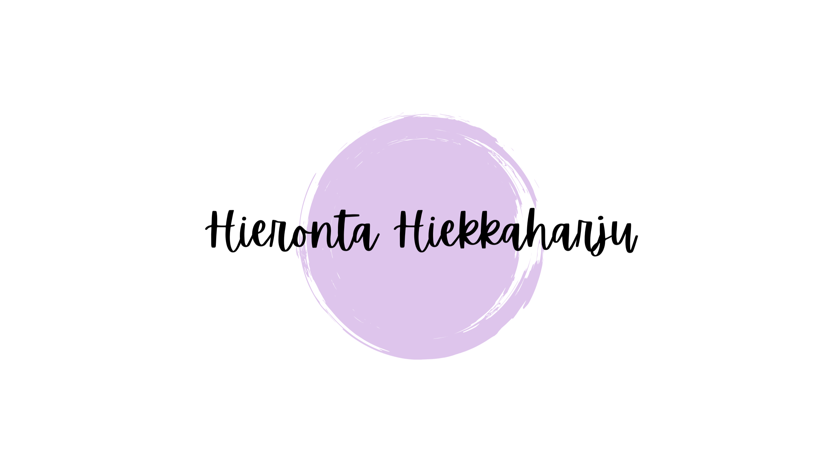 Hierontalahjakortti 3 x 60 min