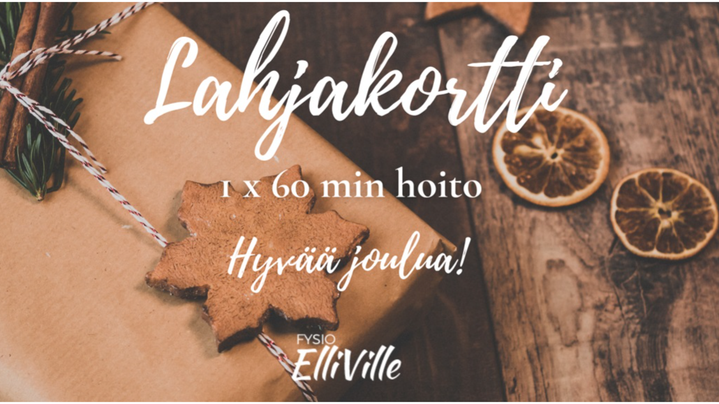 Joululahjakortti (1x60min)