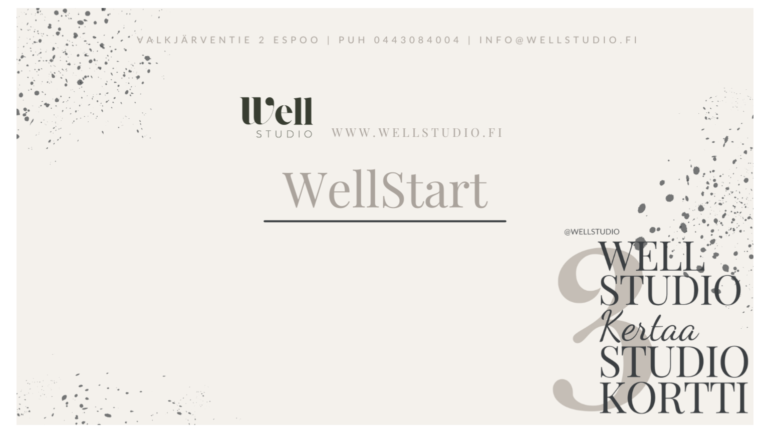 WellStart-paketti
