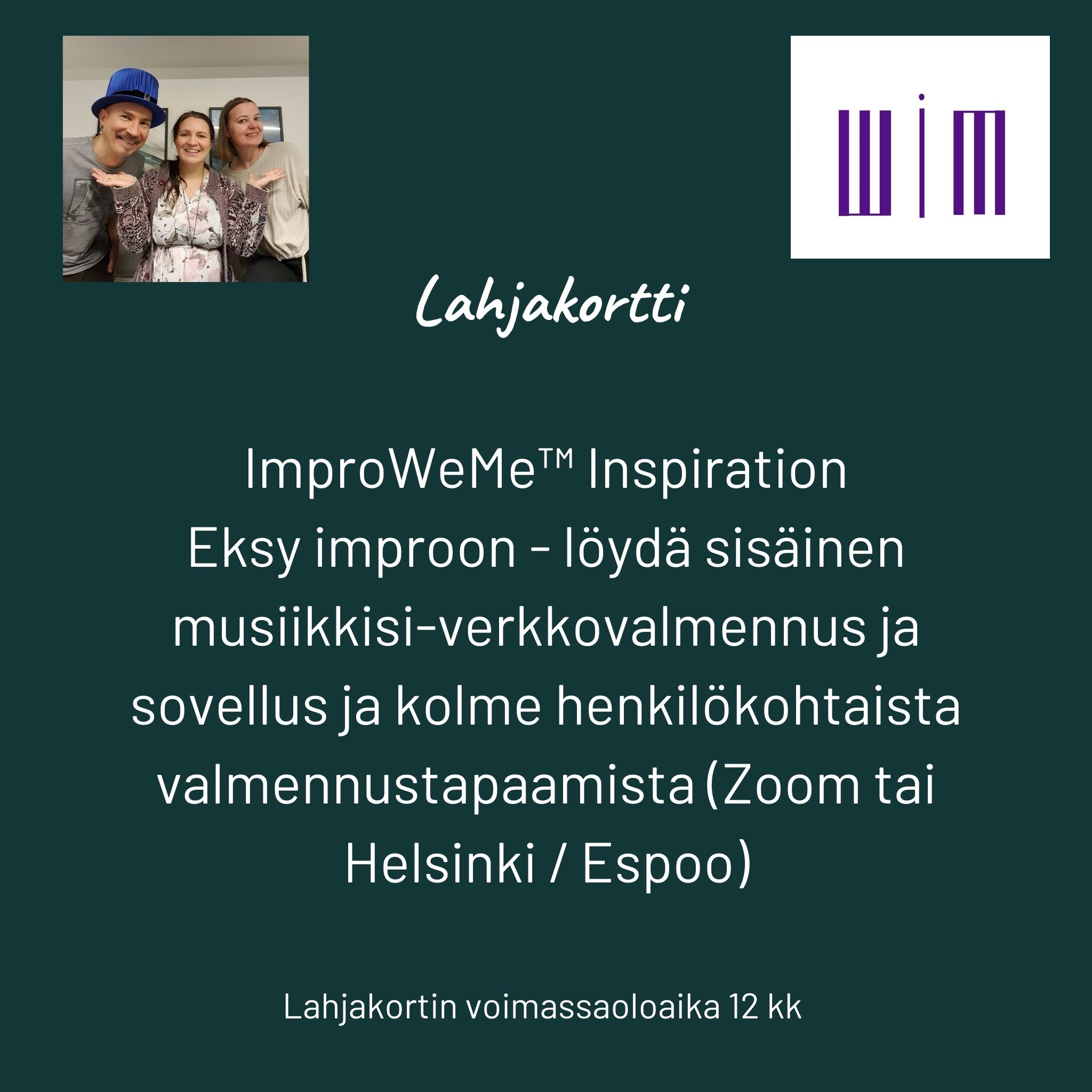 ImproWeMe® Inspiration-valmennus