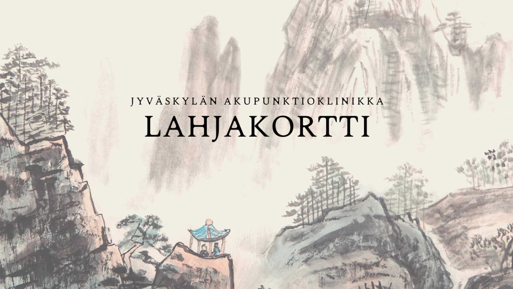 Lahjakortti akupunktiohoitoon