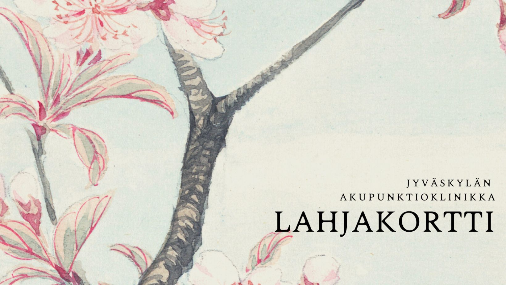 Lahjakortti silkkiakupunktiohoitoon