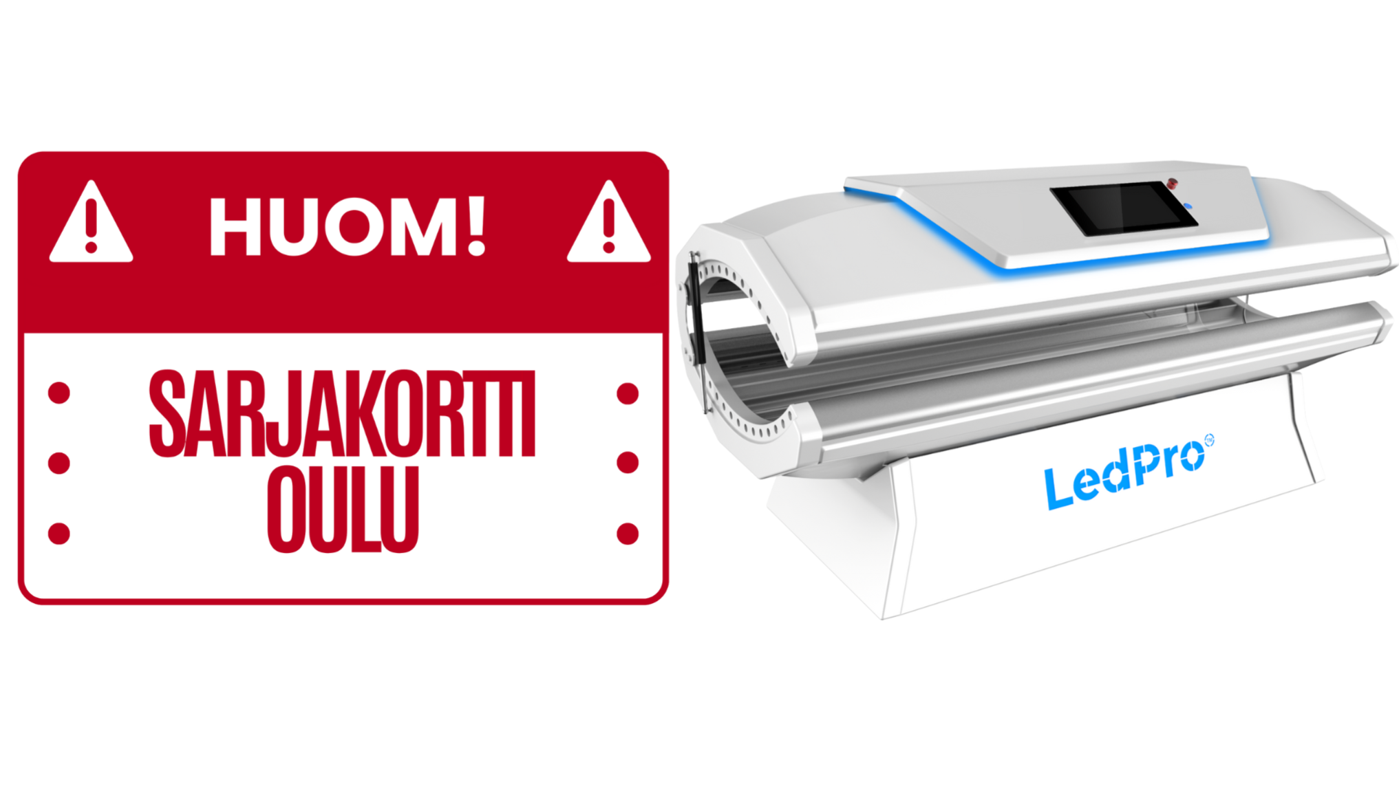 OULU - Punavalohoito 5 x 10 min