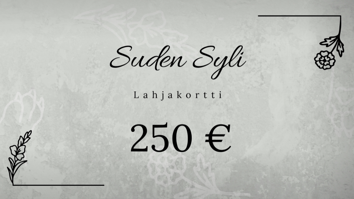 Lahjakortti 250 €