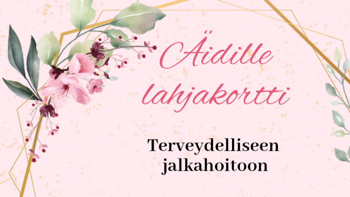 Äitienpäivä lahjakortti 60 min.