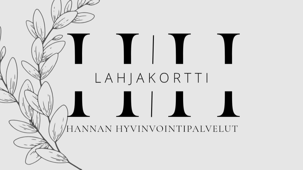 Hierontalahjakortti