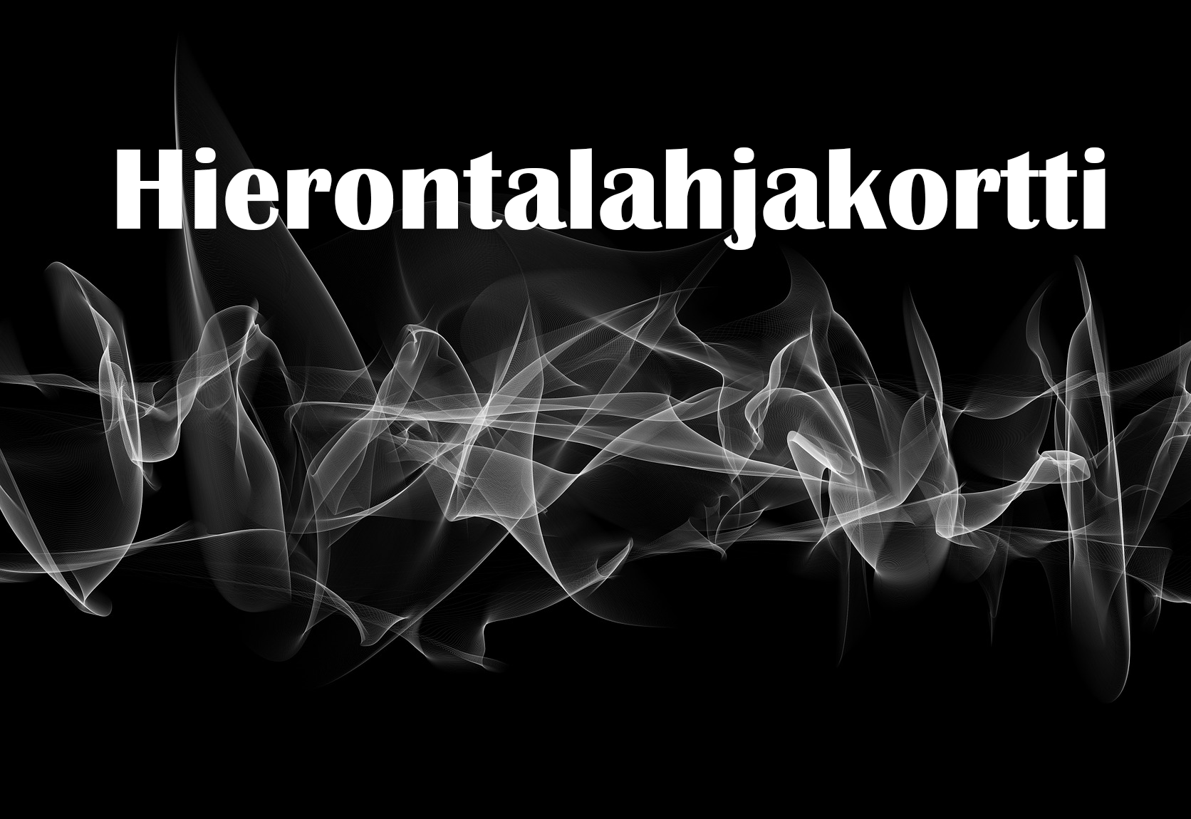 Lahjakortti 45min hieronta
