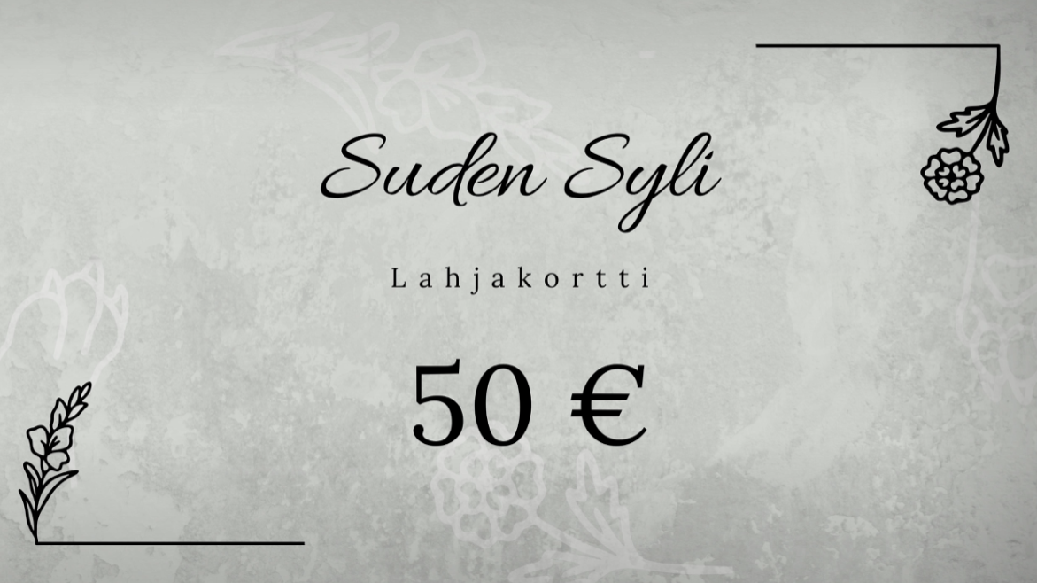 Lahjakortti 50 €