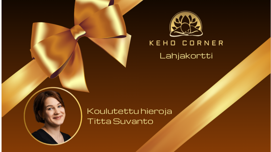 Hieronta Lahjakortti 45min - Palveluntarjoaja Titta Suvanto