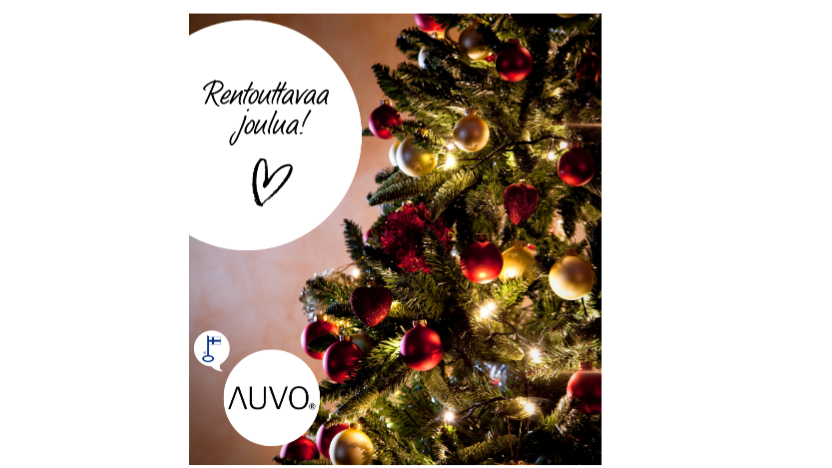 Rentouttavaa joulua!