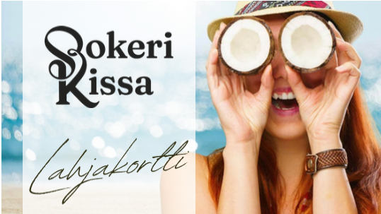 Arvolahjakortti SokeriKissa