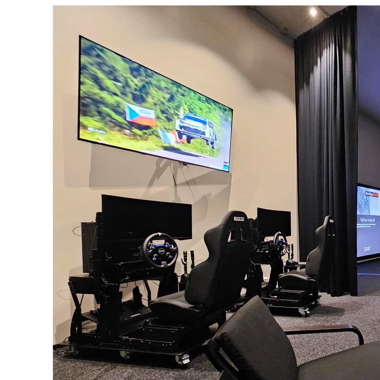 Rallisimulaattorit 2 kpl