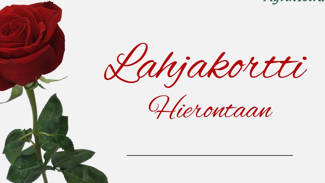 Äidille 60min hierontalahjakortti