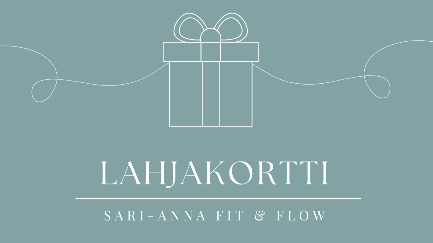 3 x 60 min hierontalahjakortti