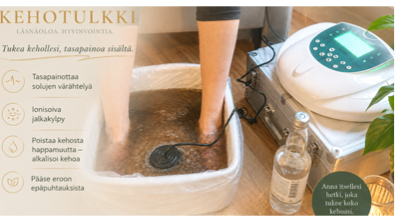 10x ionisoiva jalkakylpy happy detox spa laitteella