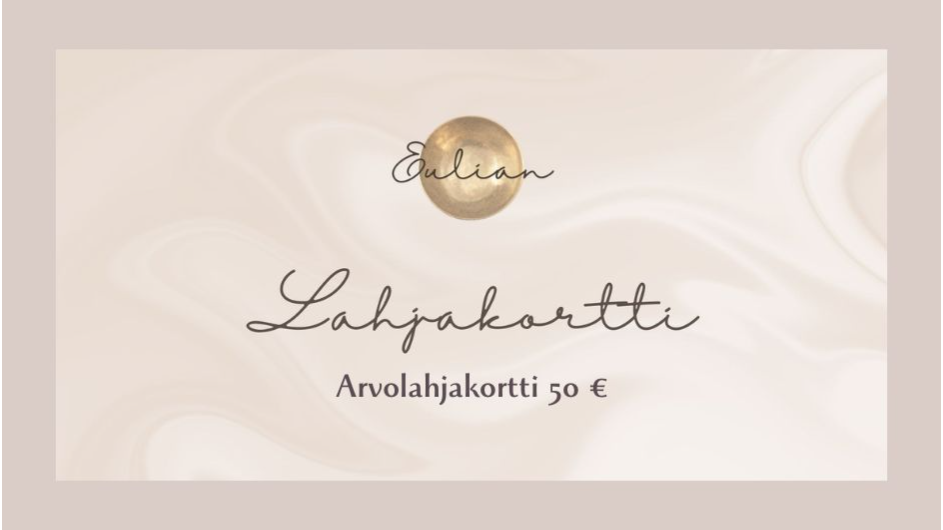 Arvolahjakortti 50 €