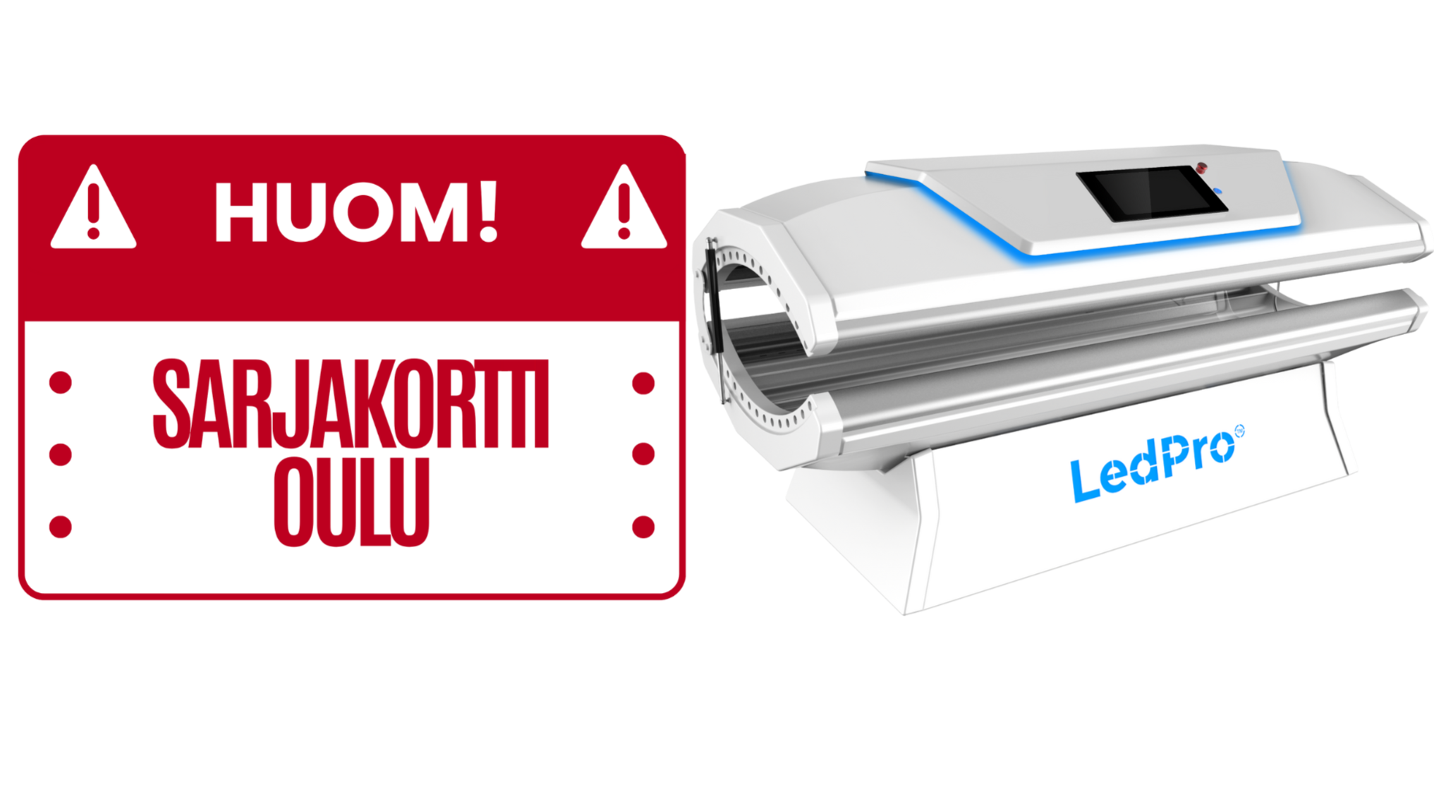 OULU - Punavalohoito 10 x 10 min