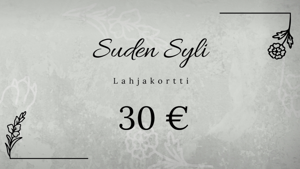 Lahjakortti 30 €