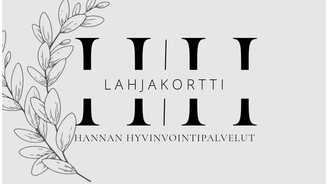 Hierontalahjakortti