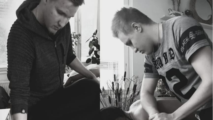 5 x 90 min hieronta tai manuaalinen terapia kotikäyntinä