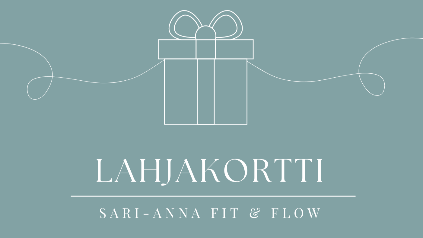 1 x 30 min hierontalahjakortti