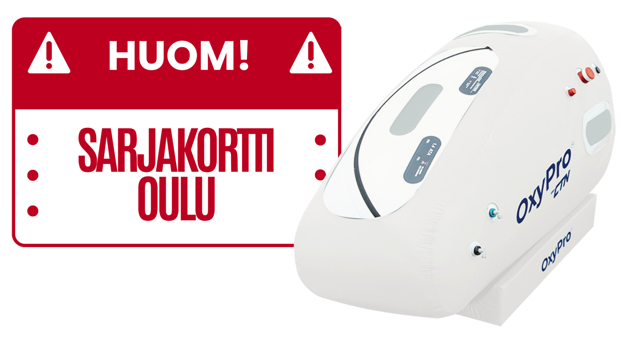 OULU - Ylipainehappihoito 10 x 60 min